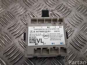 Mercedes-Benz A 4479001818, A 213 901 02 08, A 447 902 80 11 / A4479001818, A2139010208, A4479028011 VITO Box (W447) 2025 Control unit for door Left Front