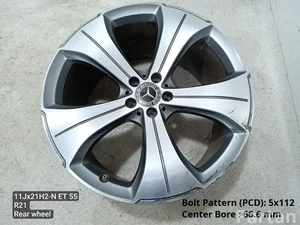 Mercedes-Benz A1674015200 GLS (X167) 2021 Llantas de aleación 5x112  R21 ET55 EJ 11