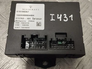 Maserati 670108367 LEVANTE 2019 Unité de commande pour l'ouverture du coffre à bagages