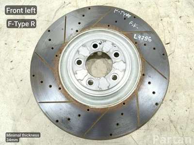 Jaguar 631-20026L / 63120026L F-TYPE kupė (X152) 2016 Stabdžių diskas kairė priekis - Paveiksliukas 1