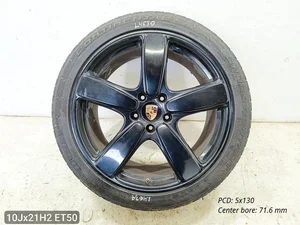 Porsche 7P5601025BD CAYENNE (92A) 2016 Jantes en alliage R21 EJ 10 ET50 5X130