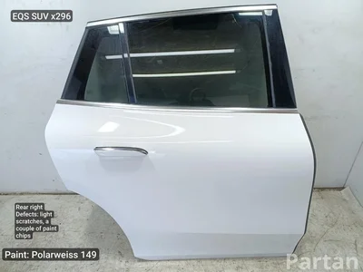 Mercedes-Benz EQS SUV (X296) 2023 Porte Right Rear - Image 1