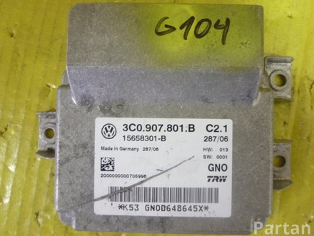 VW 3C0 907 801 B / 3C0907801B PASSAT (3C2) 2006 Control unit electromechanical parking brake -epb-