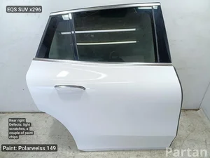 Mercedes-Benz EQS SUV (X296) 2023 Porte Right Rear