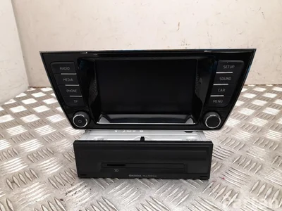 Škoda 5Q0 035 842 A, 6V0 919 604 / 5Q0035842A, 6V0919604 FABIA III kombi (NJ5) 2015 Radio z odtwarzaczem CD - Zdjęcie 1