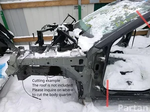 Jeep 68430797AB, 684307954C, 68395026AA, 96367628 GRAND CHEROKEE V (WL) 2022 Body quarter Left Front