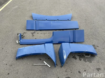 DAF 1675975, 1291469, 1836000, 1836001, 1836005, 1961547, 1993247, 1961548, 1993248 XF 2017 Cabin spoilers set - Image 1