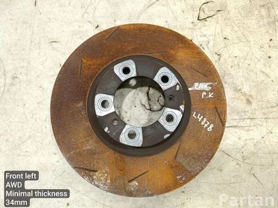 Porsche 971.615.301.L / 971615301L PANAMERA (971) 2018 Stabdžių diskas kairė priekis - Paveiksliukas 1