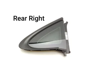 Porsche 9J1845298 Taycan 2023 Vitré fixe de porte Right Rear