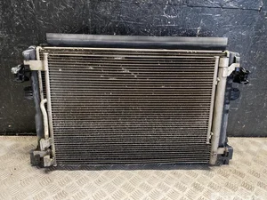 Škoda 5Q0816411S, 5Q0121251EM, 5Q0959455AF FABIA III Estate (NJ5) 2015 Radiateur Refroidisseur d'air comprimé intermédiaire Ventilateur de radiateur Condenseur