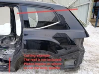 Volkswagen ATLAS (CA1, CA2, CA3) 2018 ćwiartka samochodowa z tyłu z lewej