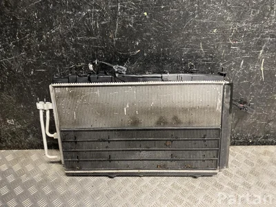 Citroën 9848127580, 9826929880, 9827255780 C4 III (BA_, BB_, BC_) 2024 Радиатор комплект Вентилятор радиатора Конденсатор, кондиционер - Изображение 1