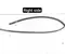 Aston Martin MY83-25324, AM800/MY83-25324 / MY8325324, AM800MY8325324 DBX 2021 Door Seal Right Front - Image 1