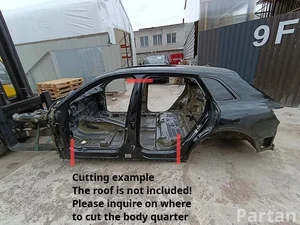 Audi Q8 e-tron 2024 Próg z lewej