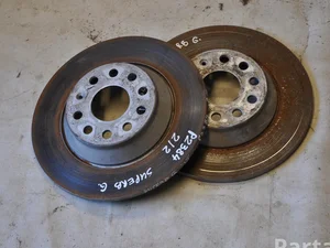 Škoda SUPERB III Estate (3V5) 2015 Disque de frein Right Rear Left Rear