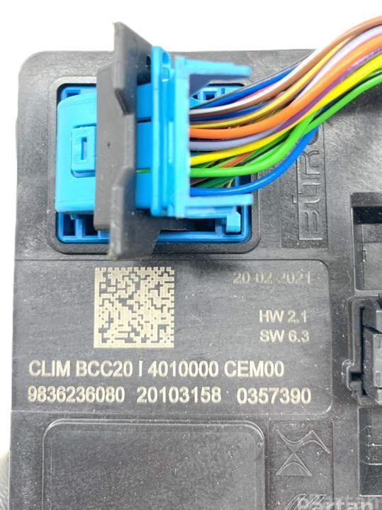 control unit 9836236080 Opel Corsa F 2021 - €30