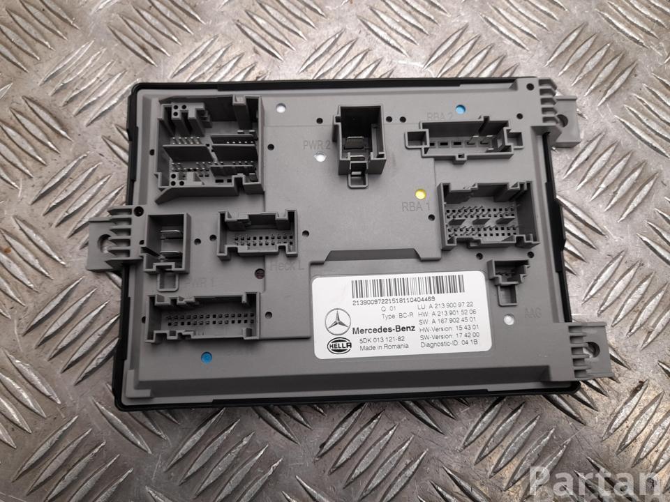 Body control module BCM FEM SAM BSI A2139009722 Mercedes-Benz E-CLASS ...