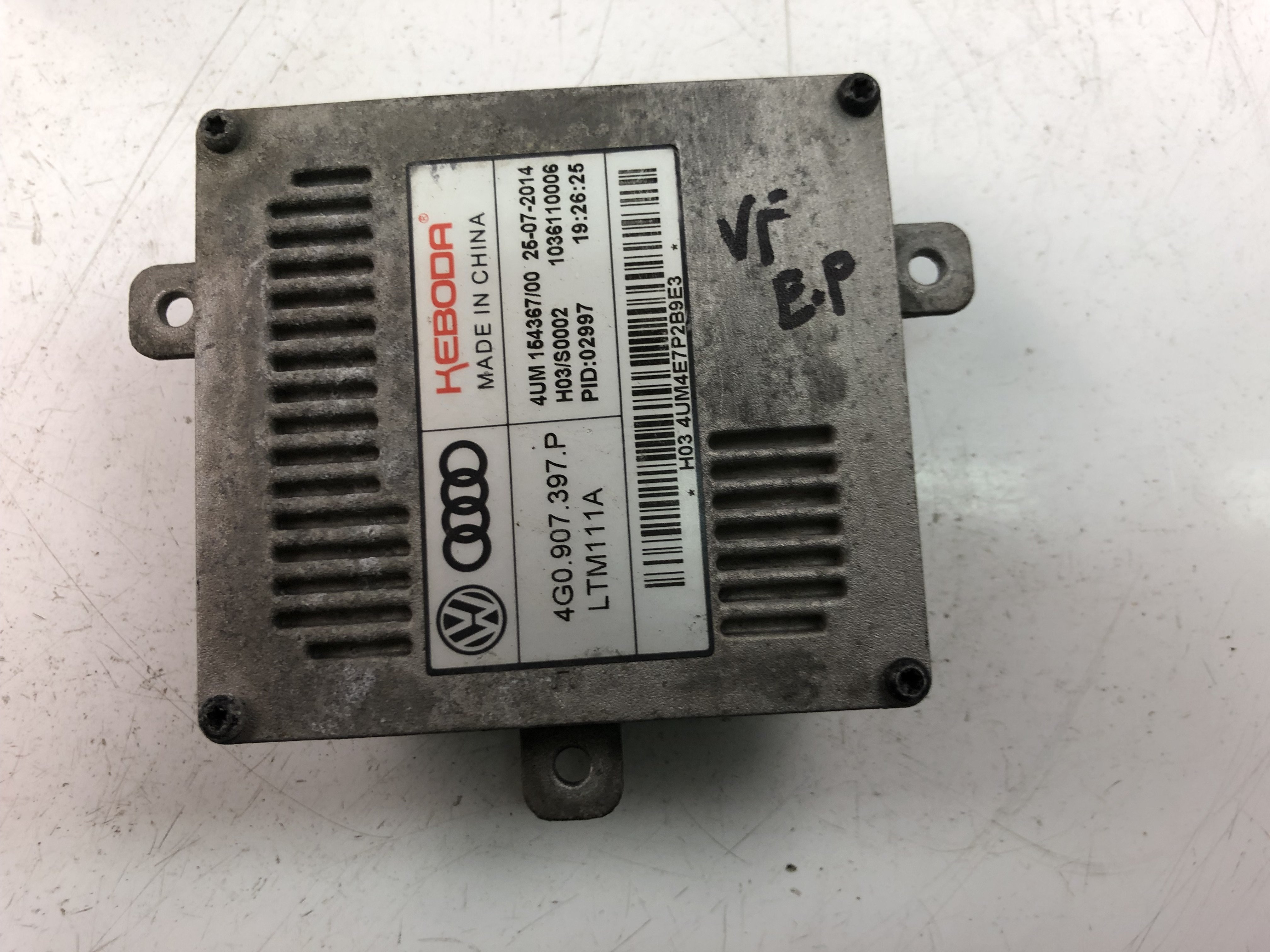 AUDI A3 8P (2003-2013) Šviesų valdymo blokas 4G0907397P 23463449