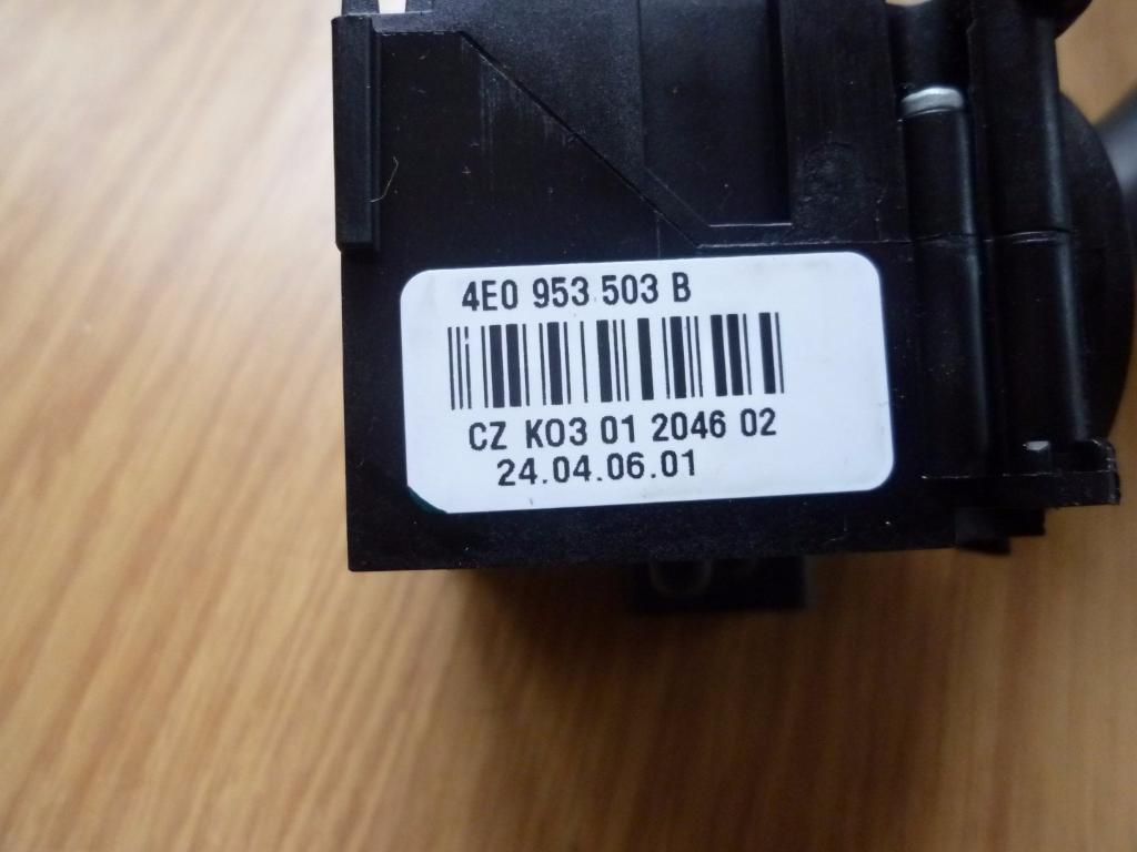 AUDI A8 D3/4E (2002-2010) Wiper Control 4E0953503B 23151014