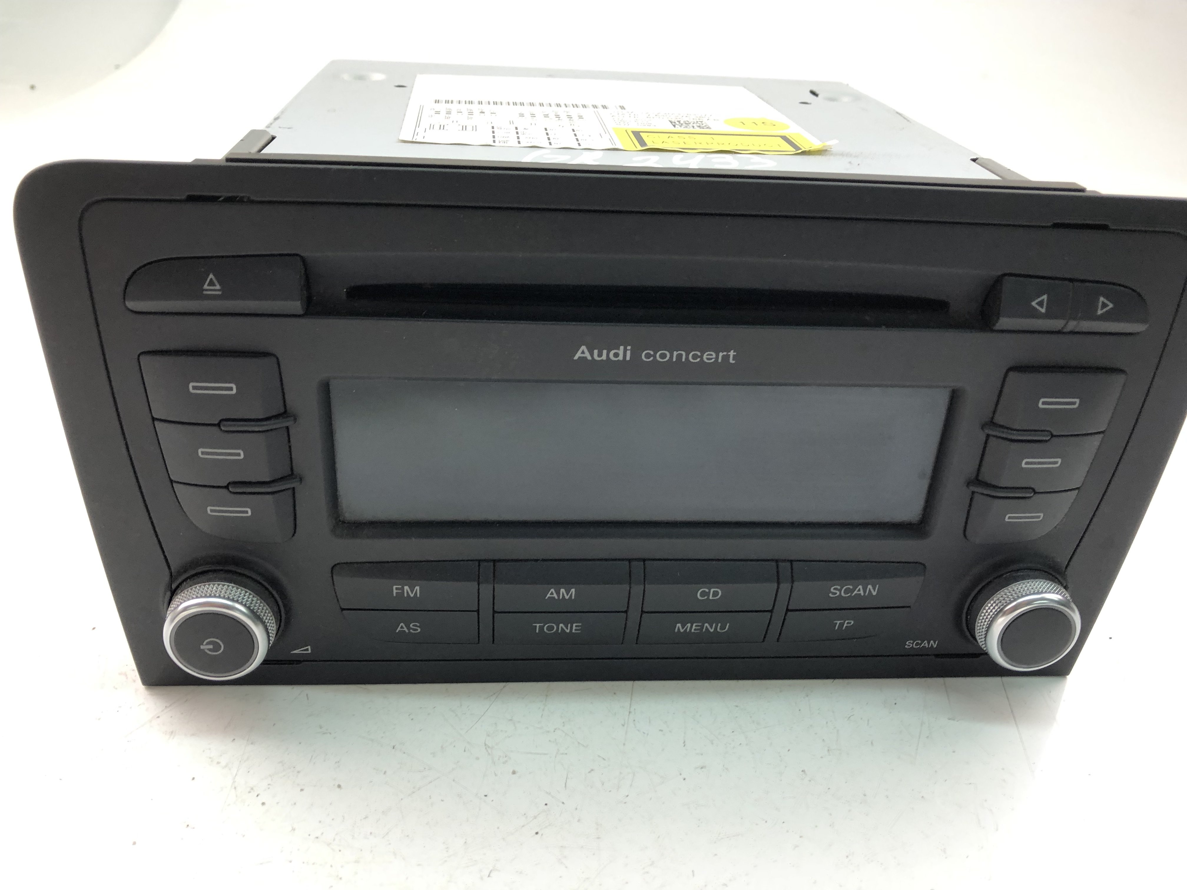 AUDI A3 8V (2012-2020) Music Player Without GPS 8P0035186AB 23463419