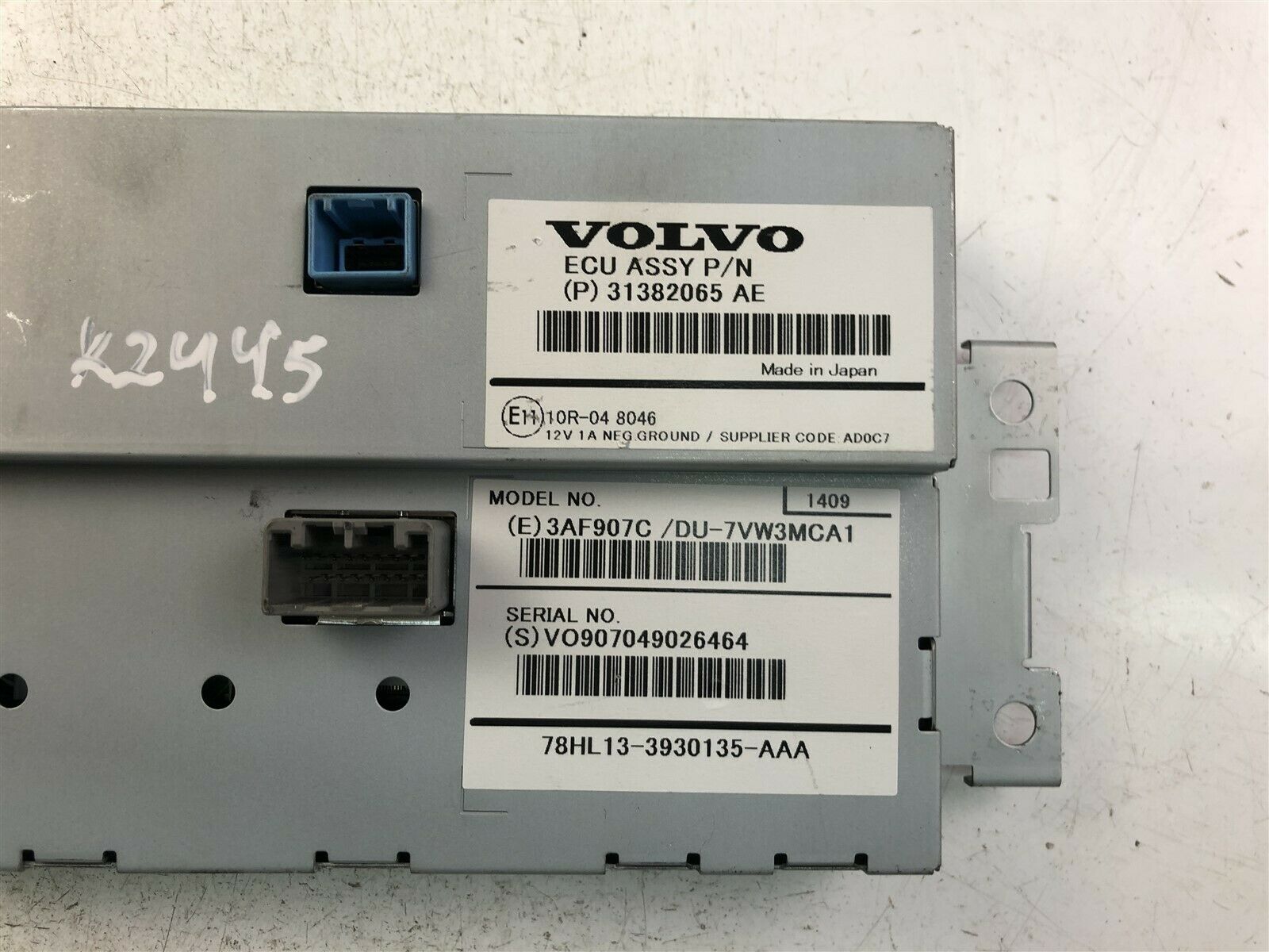 VOLVO V60 1 generation (2010-2020) Екран навигаций 31382065AE 23447241