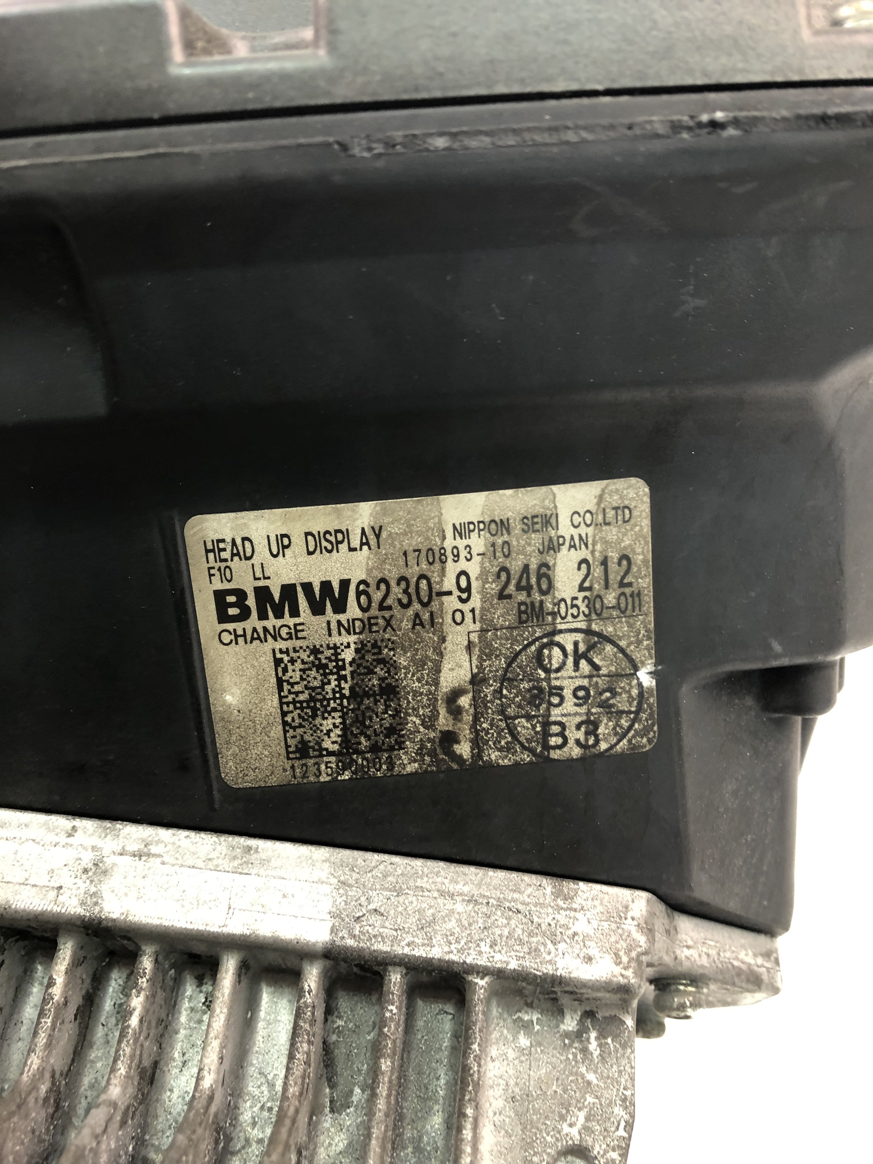 BMW 5 Series F10/F11 (2009-2017) Navigation Display 9246212 23497879