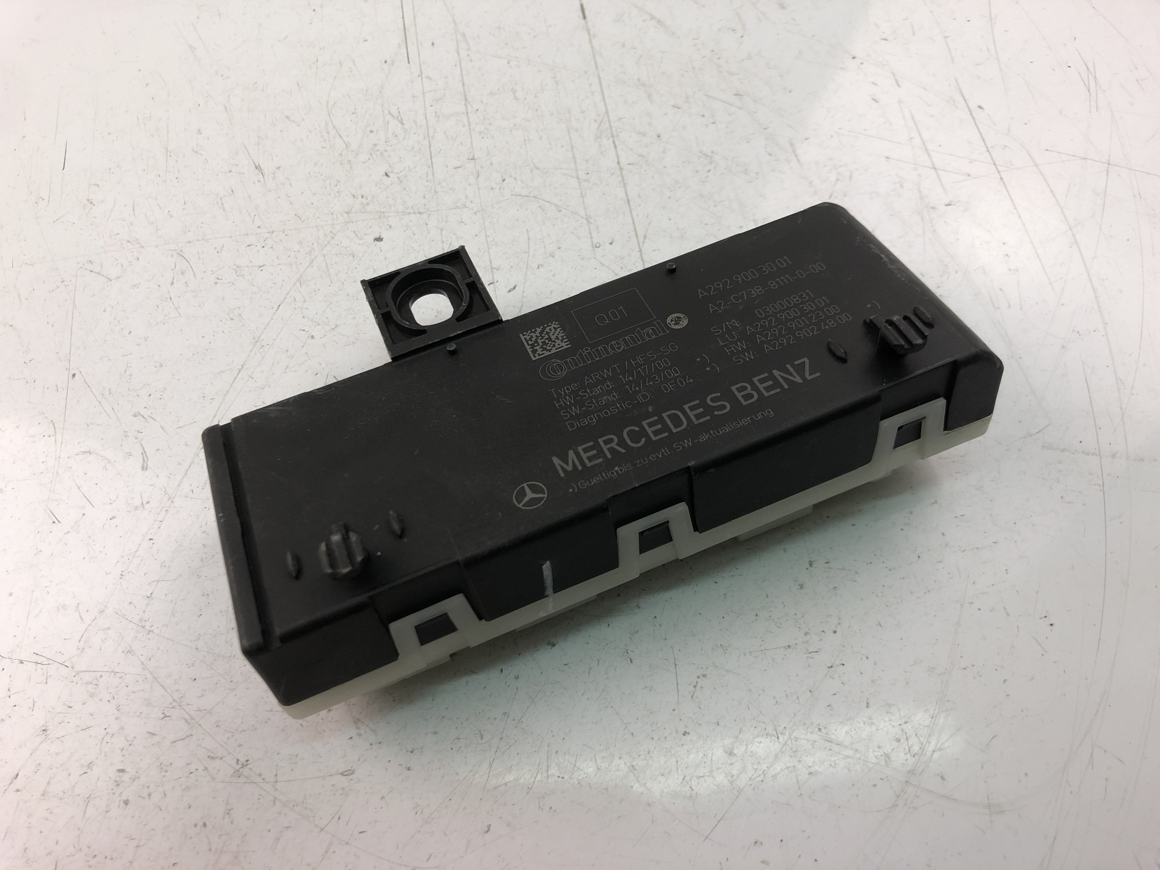 MERCEDES-BENZ GLE Coupe C292 (2015-2019) Bootlid Control Unit A2929003001 23461924