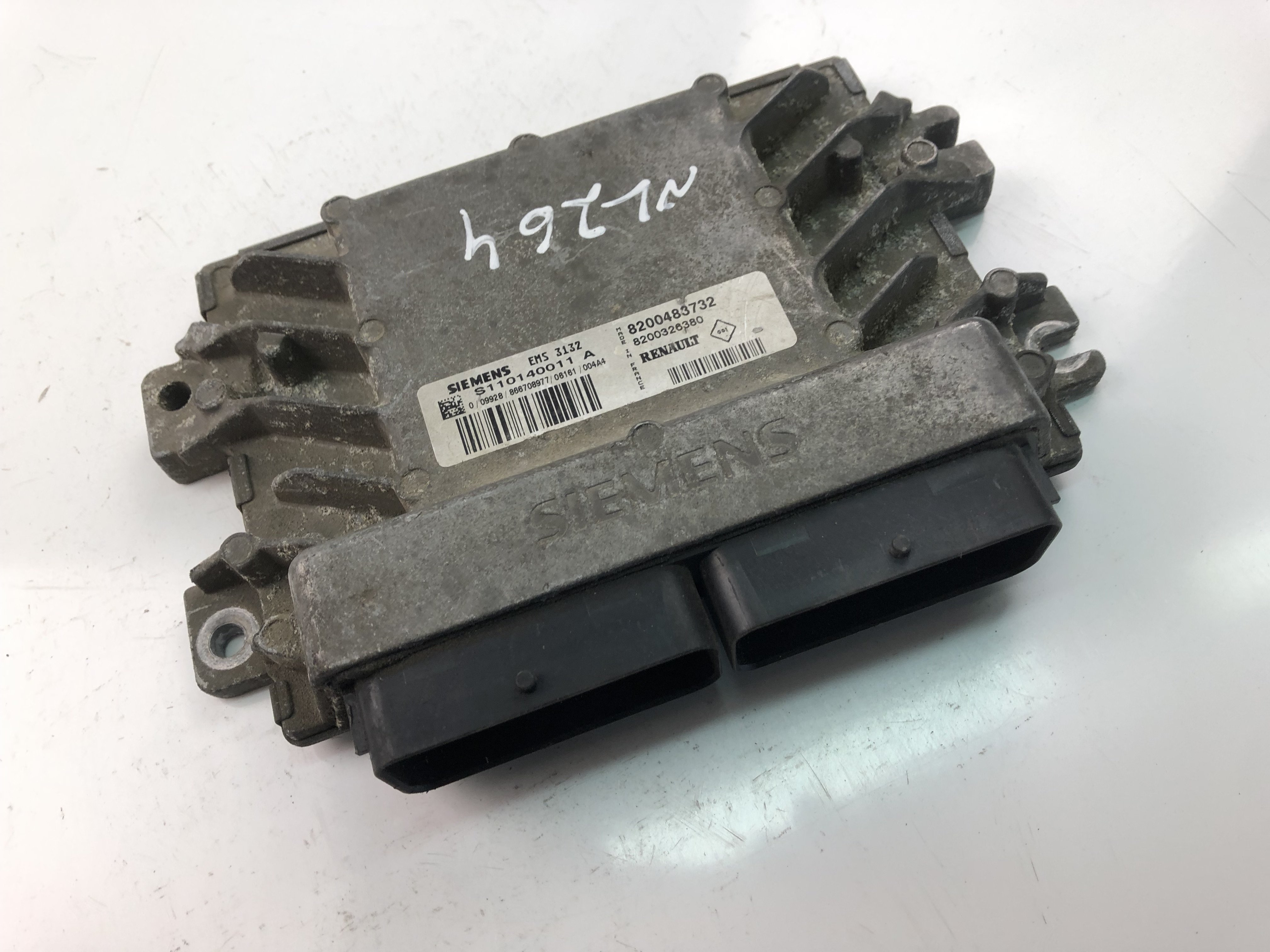 DACIA Logan 1 generation (2004-2012) Engine Control Unit ECU 8200483732, S110140011A 23492554