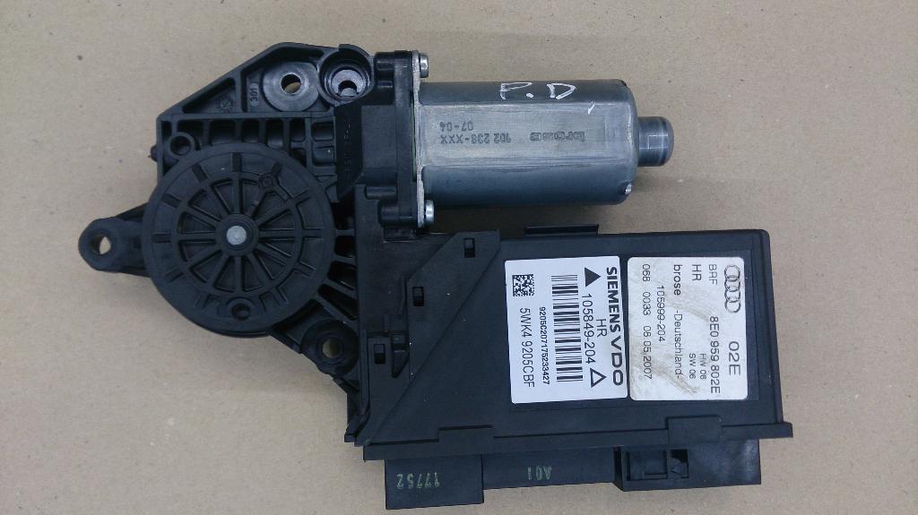 AUDI A4 B7/8E (2004-2008) Rear Right Door Window Control Motor 8E0959802E, 5WK49205CBF 23153712