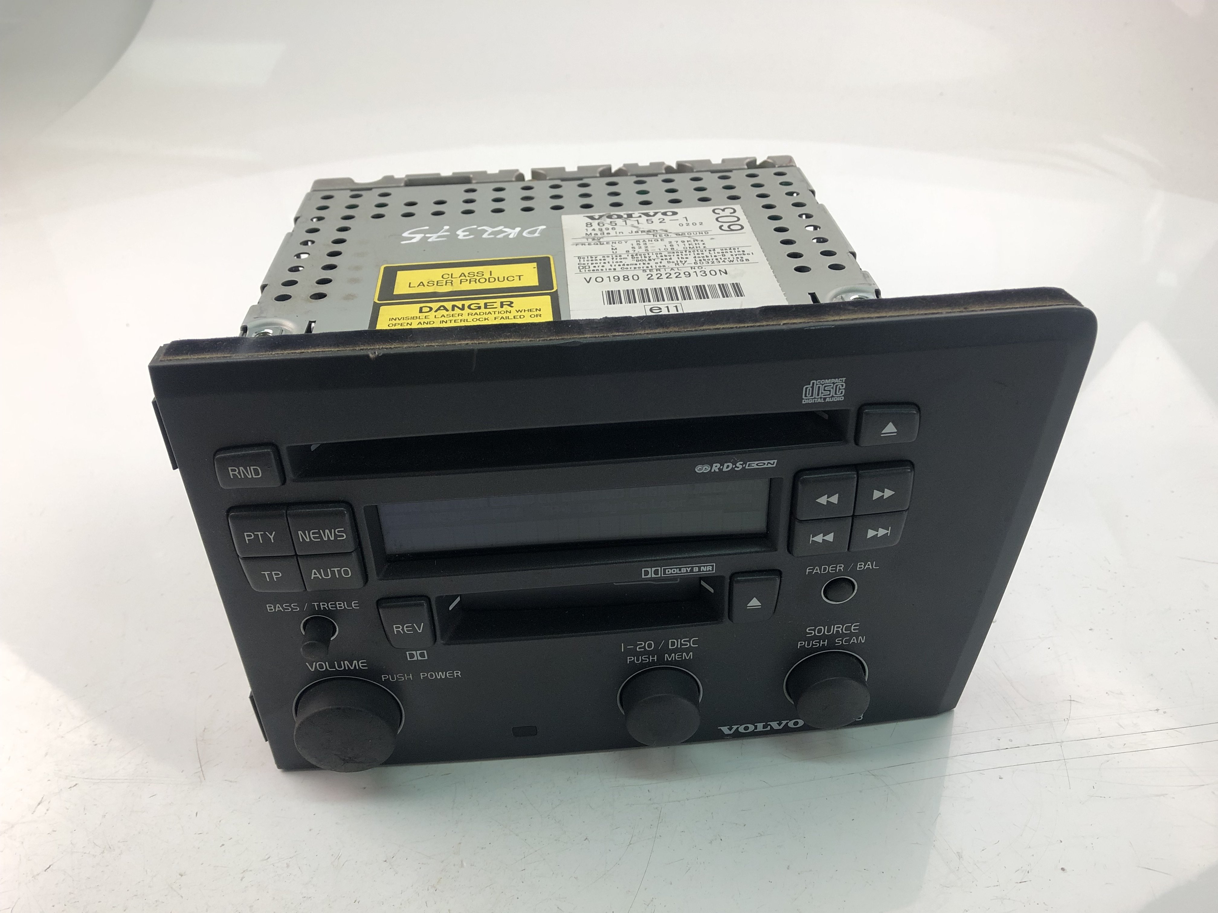 VOLVO V70 3 generation (2007-2020) Αναπαραγωγή μουσικής χωρίς GPS 86511521 23481232