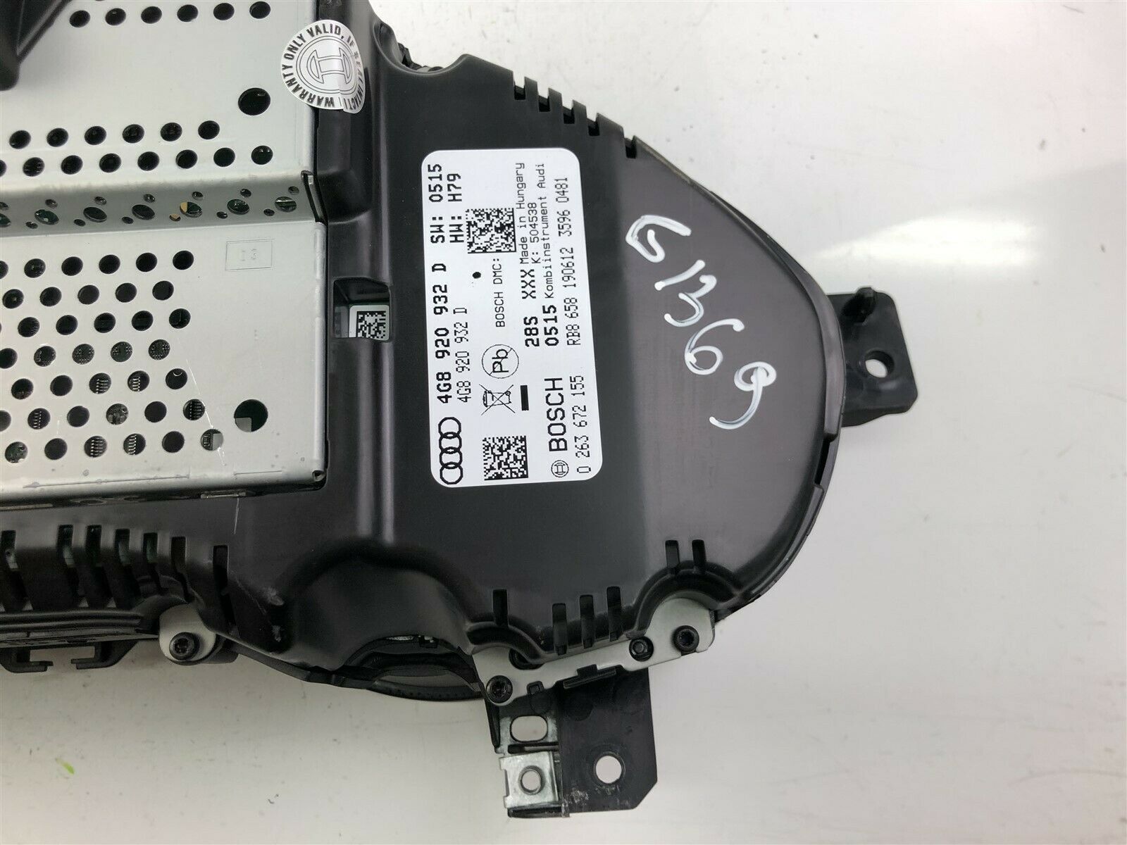 AUDI A6 C7/4G (2010-2020) Speedometer 4G8920932D 23434027