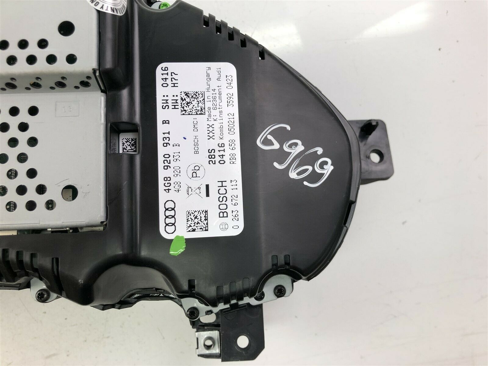 AUDI A6 C7/4G (2010-2020) Speedometer 4G8920931B 23434098