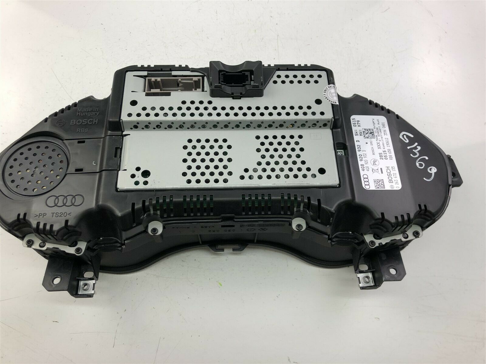 AUDI A6 C7/4G (2010-2020) Speedometer 4G8920932D 23434027