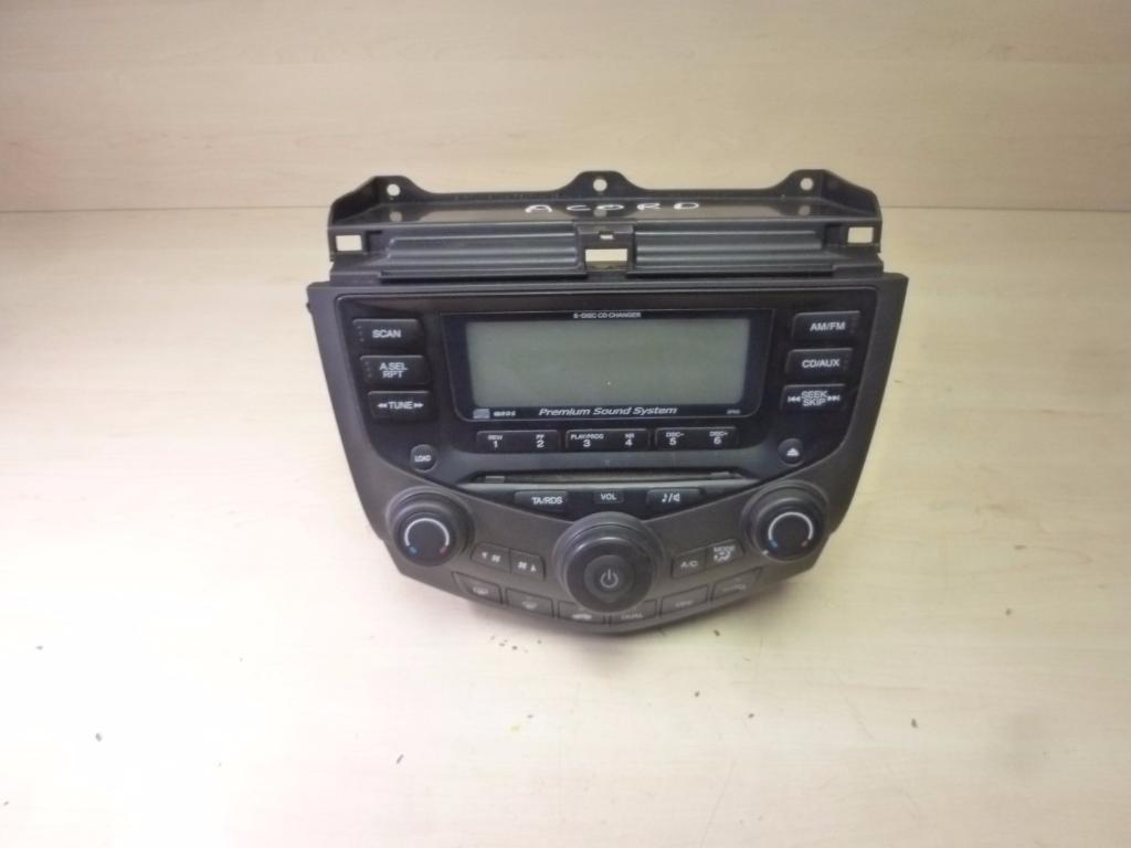 HONDA Accord 7 generation (2002-2008) Muzikos grotuvas be navigacijos 39050SEDE210M1 23155613