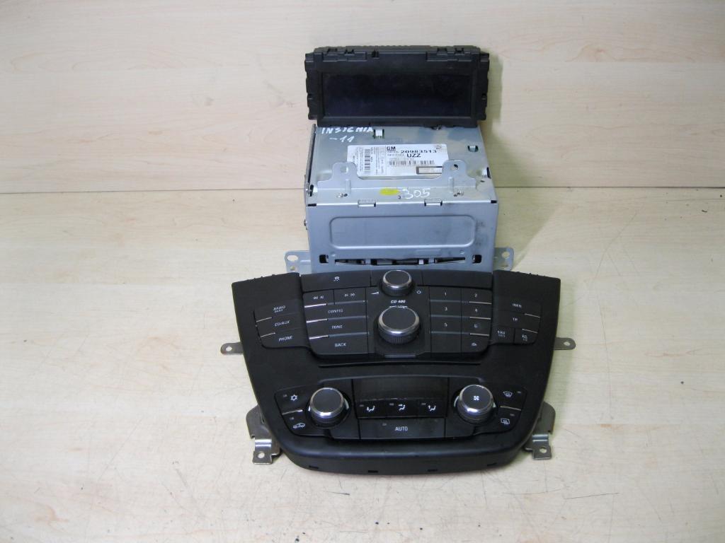 OPEL Insignia A (2008-2016) Music Player Without GPS 20983513, 12844841G, 13321292 23155697