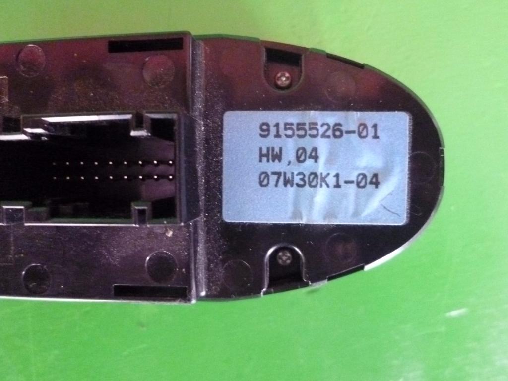 BMW 1 Series E81/E82/E87/E88 (2004-2013) Front Left Door Window Switch 9155526, 61319216531 23542988