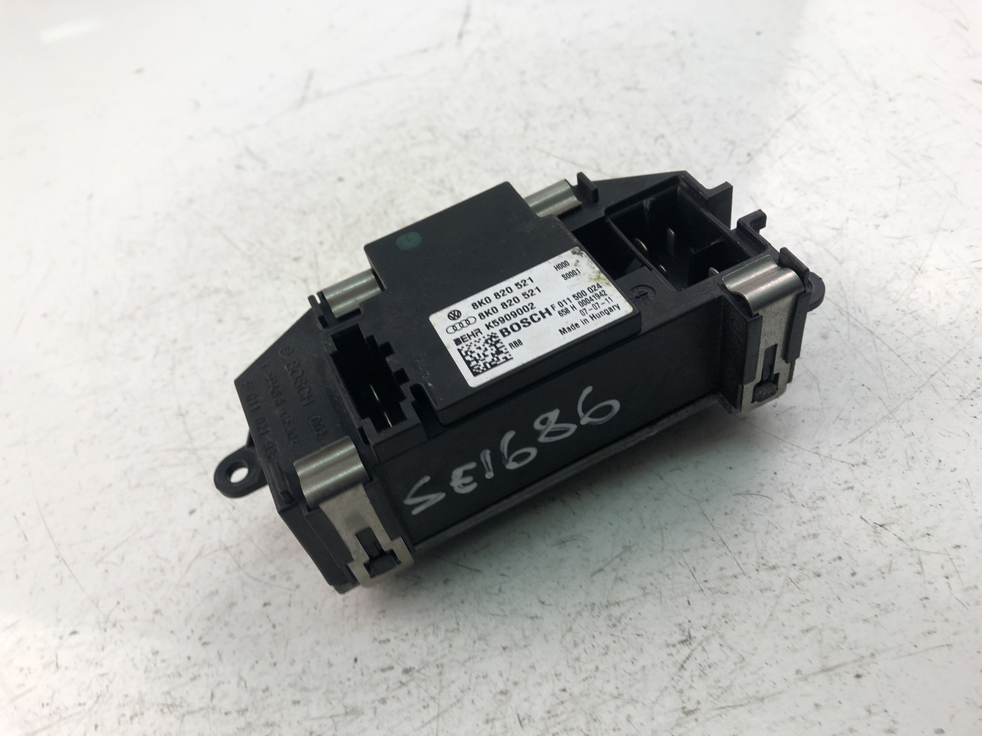 AUDI A5 8T (2007-2016) Interior Heater Resistor 8K0820521 23475841