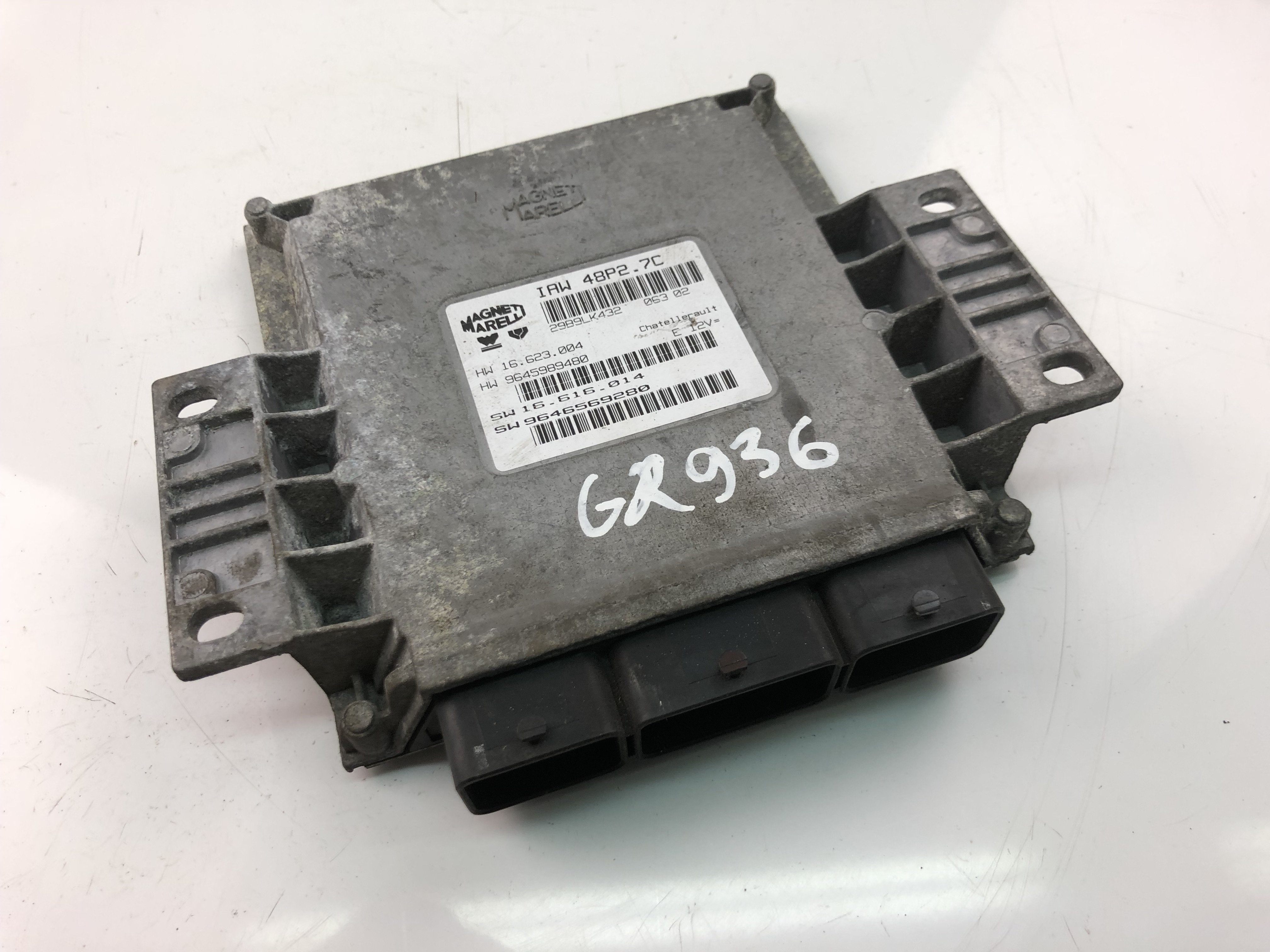 CITROËN C3 1 generation (2002-2010) Engine Control Unit ECU 9645989480, 9646569280 23461471