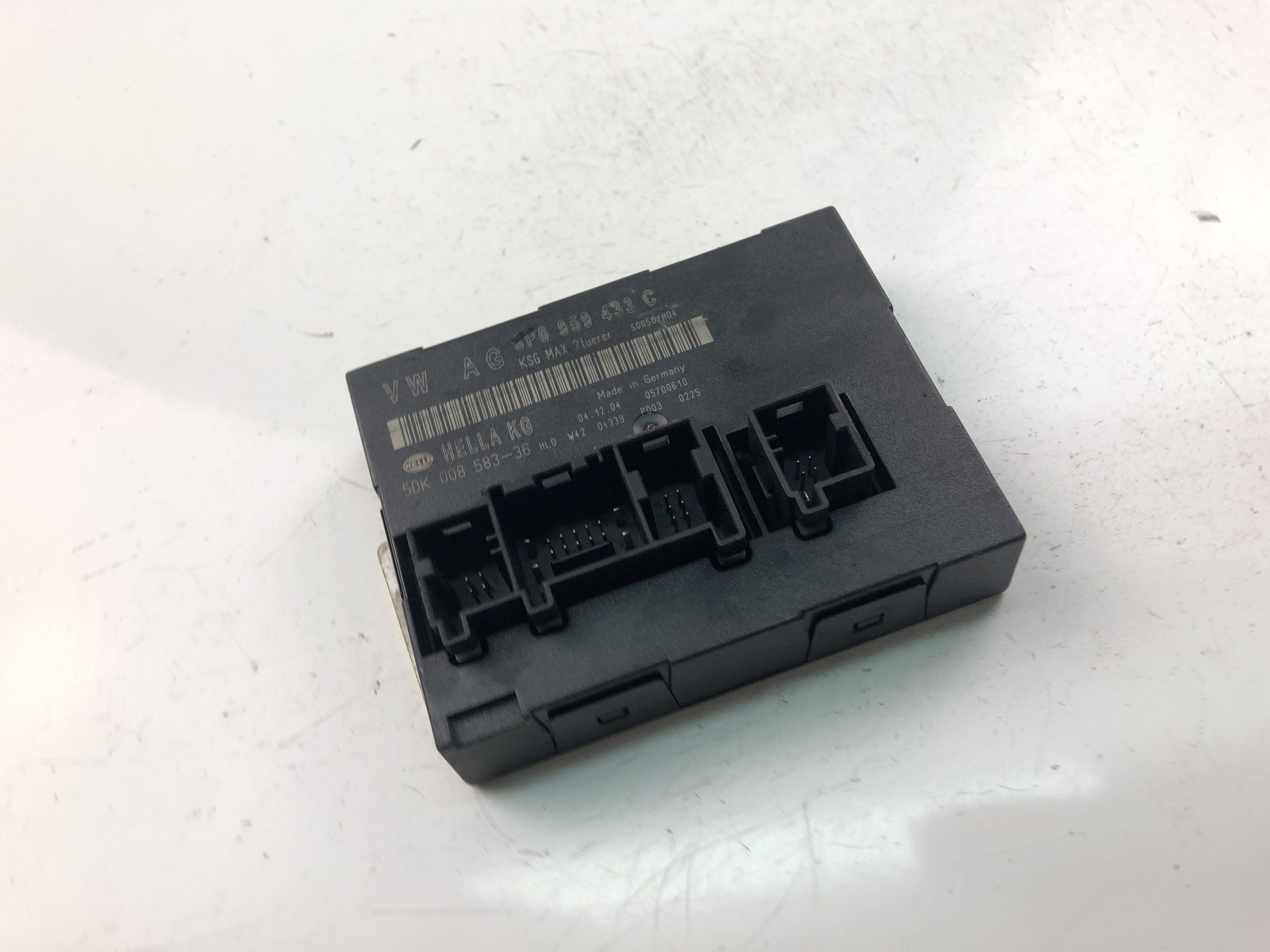 AUDI A3 8P (2003-2013) Comfort Control Unit 8P0959433C 23493148