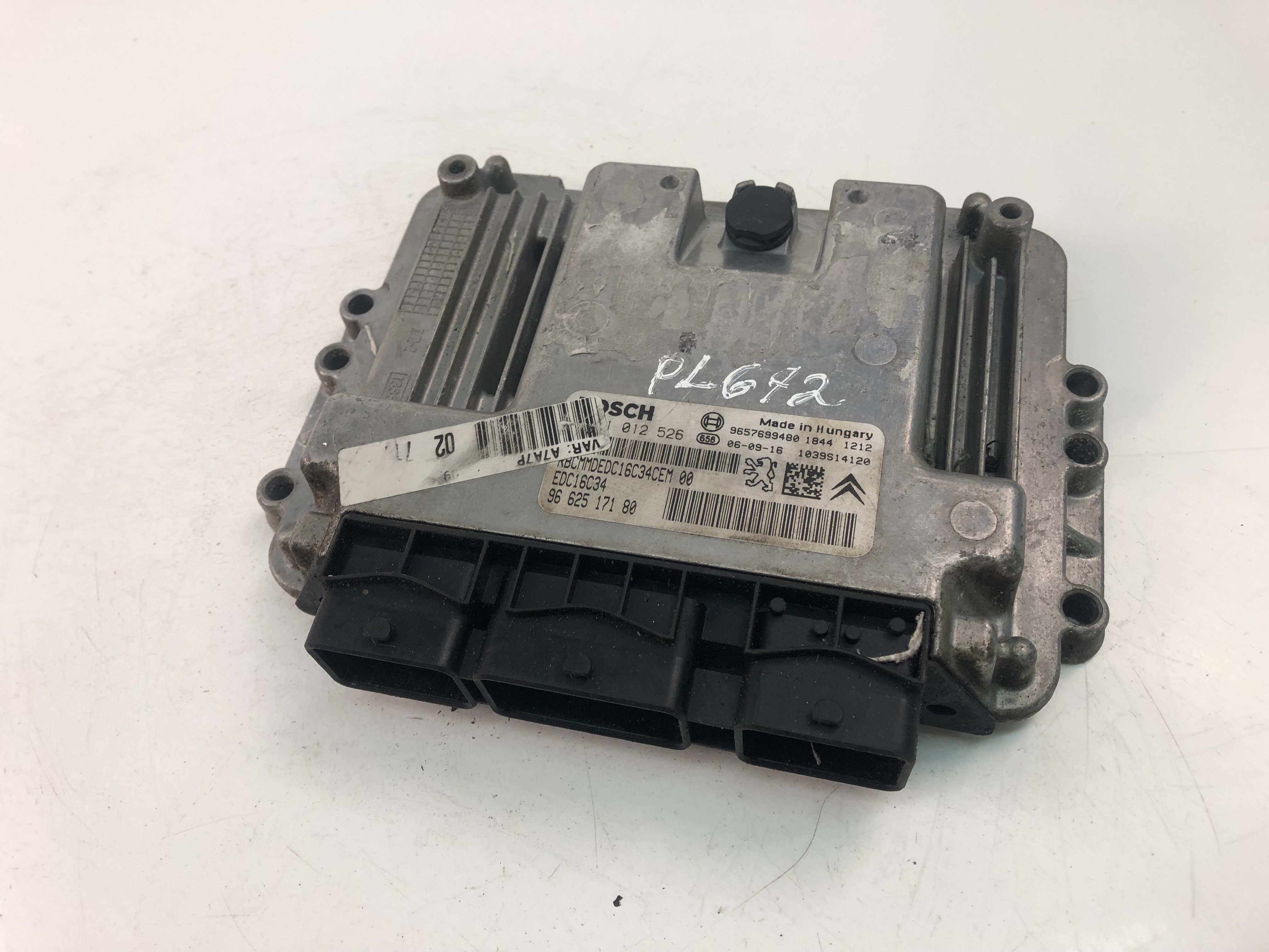 PEUGEOT 207 1 generation (2006-2009) Engine Control Unit ECU 9662517180, 0281012526 23496131