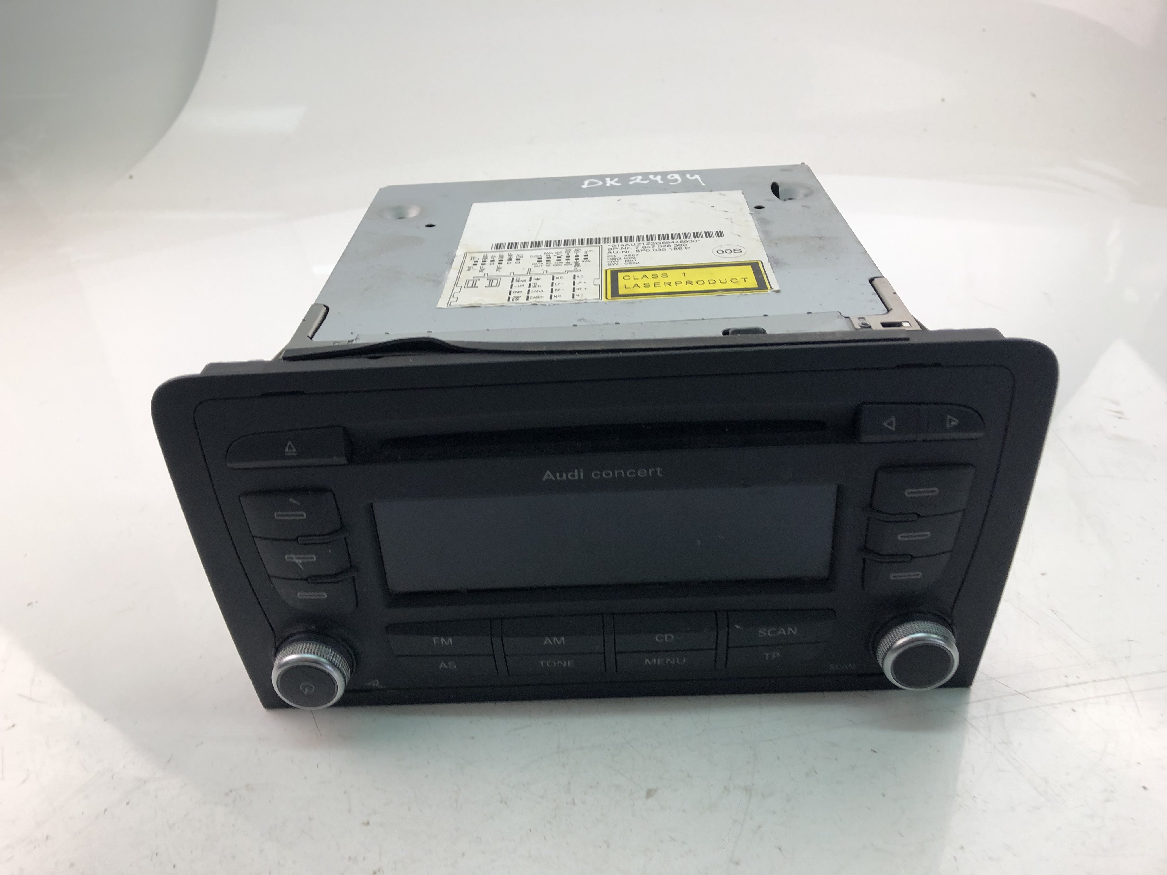 AUDI A3 8P (2003-2013) Music Player Without GPS 8P0035186P 23480267