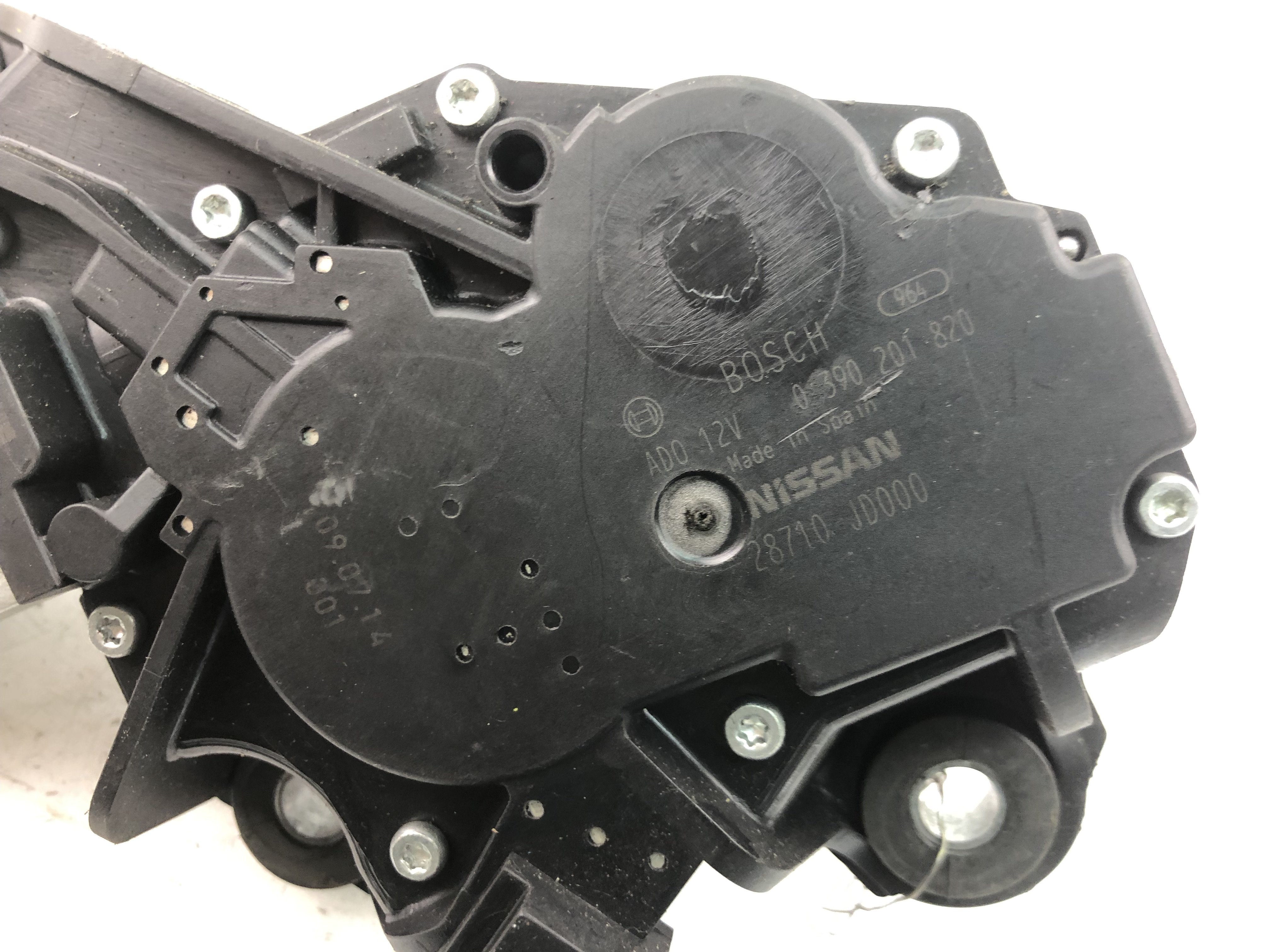 NISSAN Qashqai 1 generation (2007-2014) Motor stierača 28710JD000 23459765