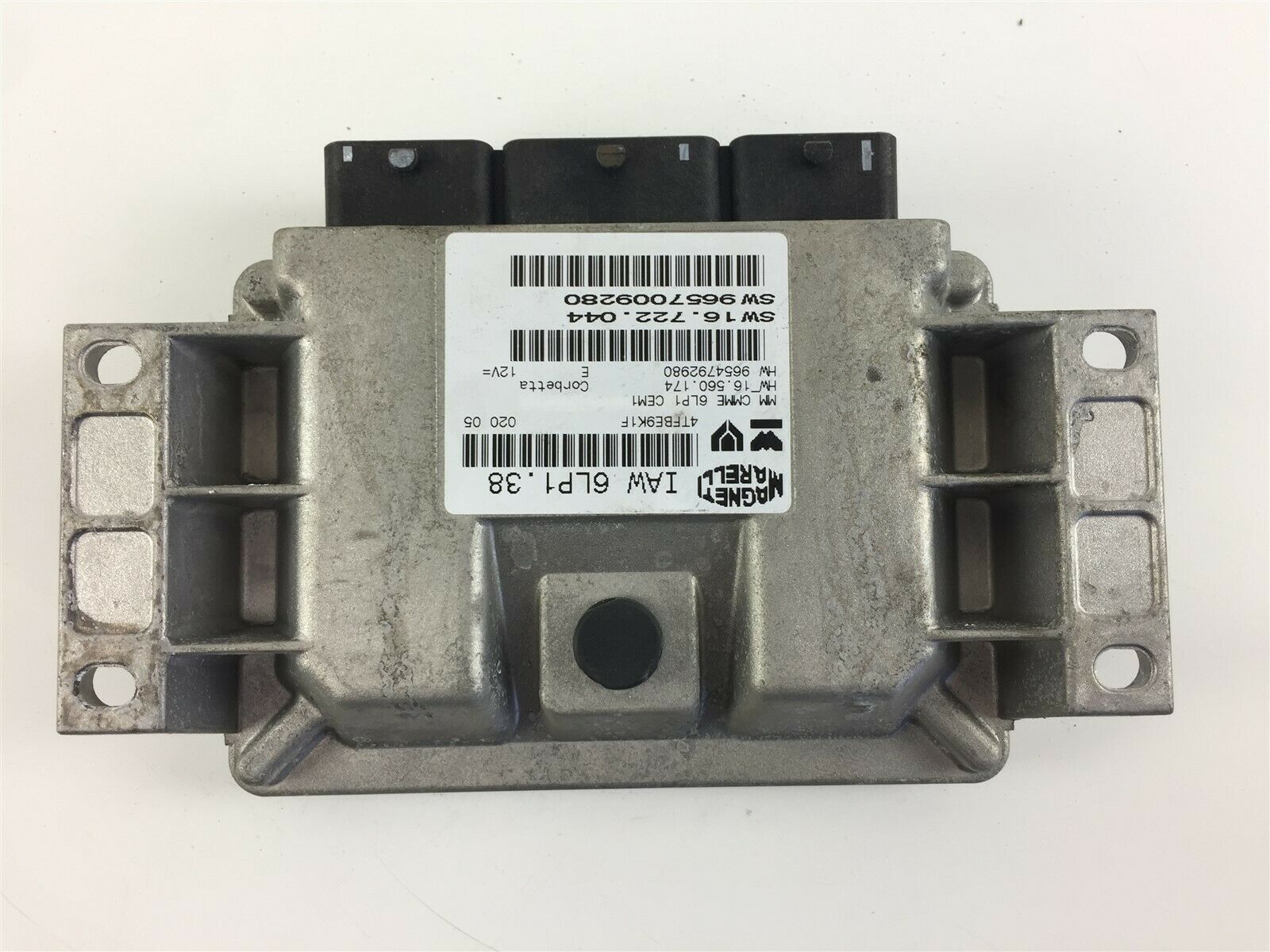 PEUGEOT 307 1 generation (2001-2008) Other Control Units 9657009280 23442997