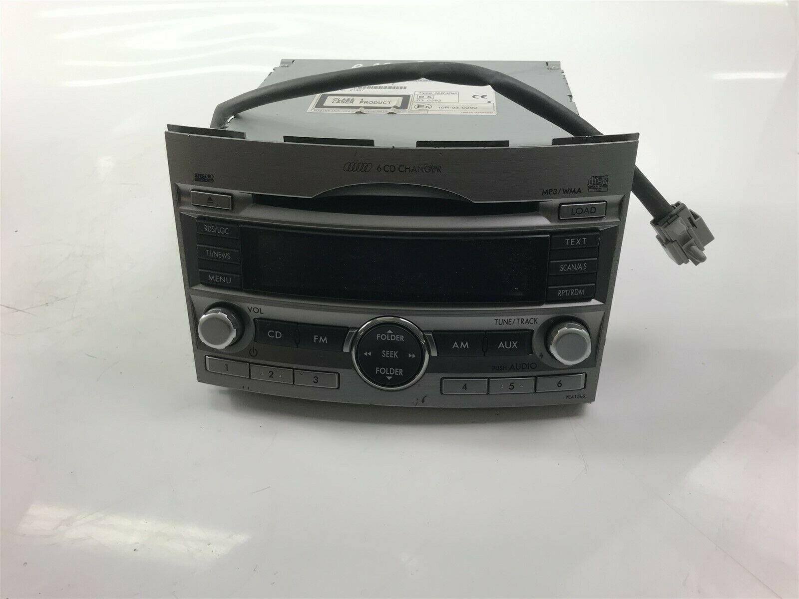 SUBARU Outback 4 generation (2009-2014) Muzikos grotuvas be navigacijos 86201AJ410 23435968