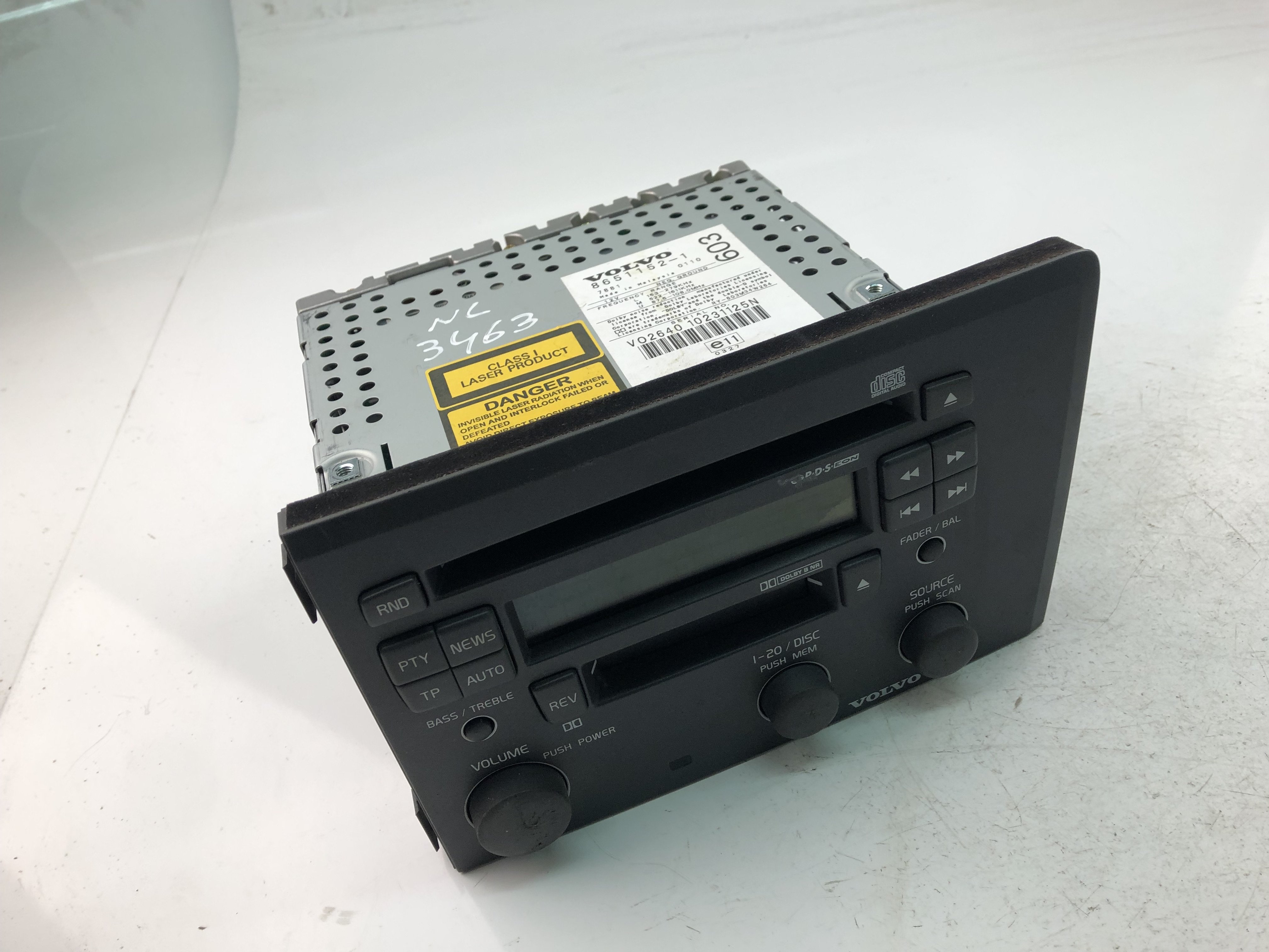 VOLVO V70 2 generation (2000-2008) Αναπαραγωγή μουσικής χωρίς GPS 86511521 23492609