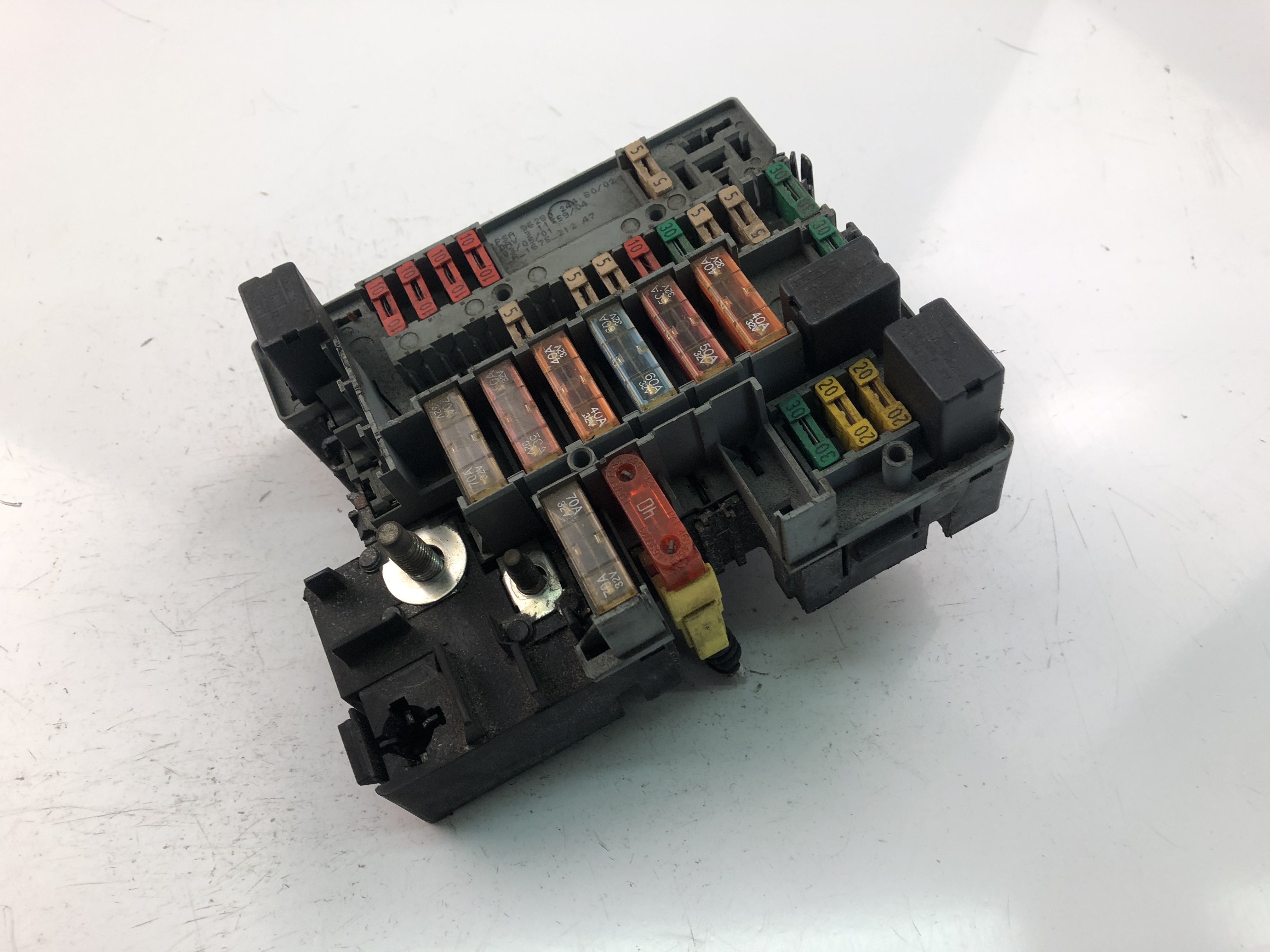 CITROËN Xsara Picasso 1 generation (1999-2010) Fuse box 9628024480 23493157