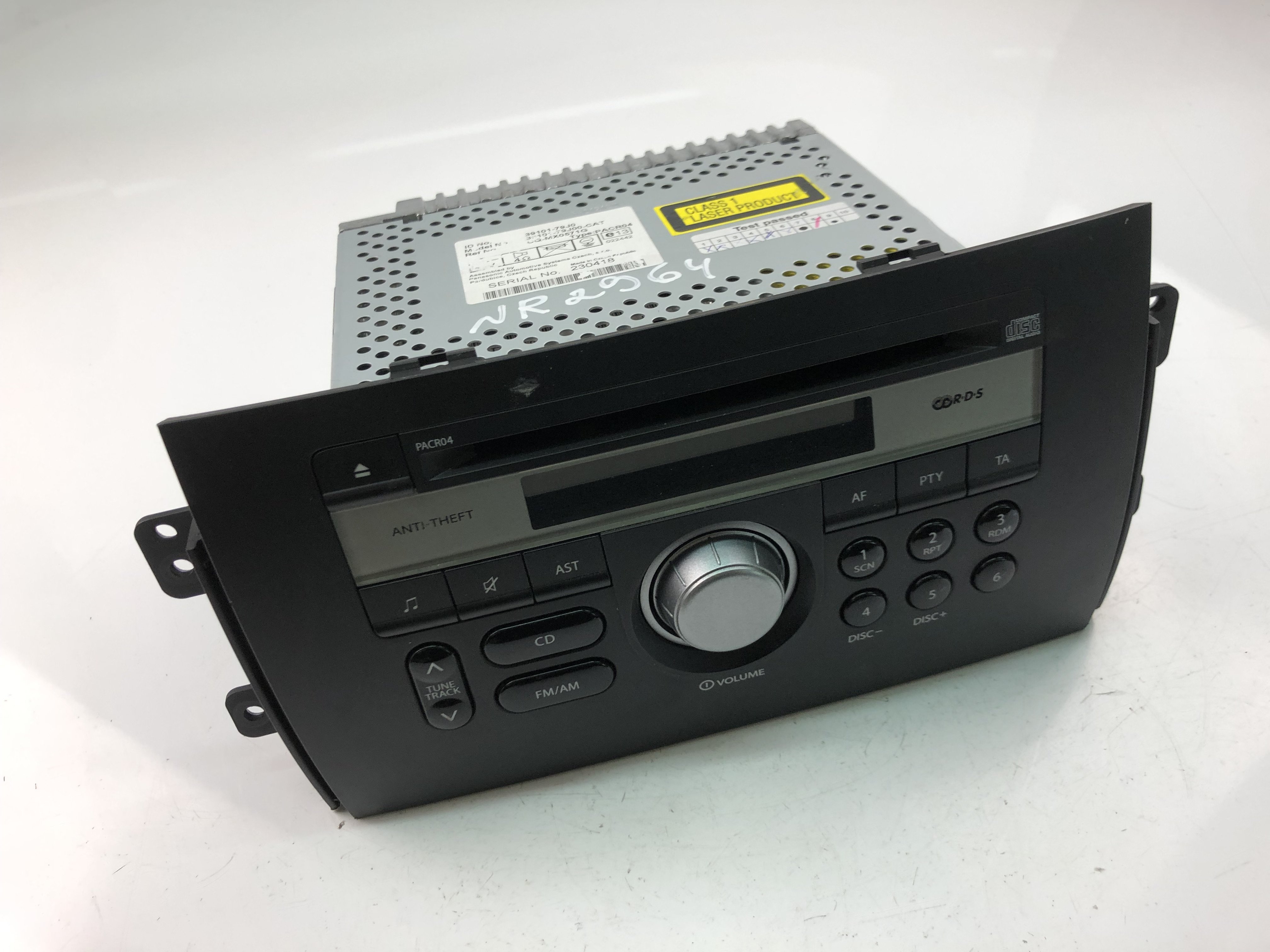 SUZUKI SX4 1 generation (2006-2014) Muzikos grotuvas be navigacijos 3910179J0 23459464