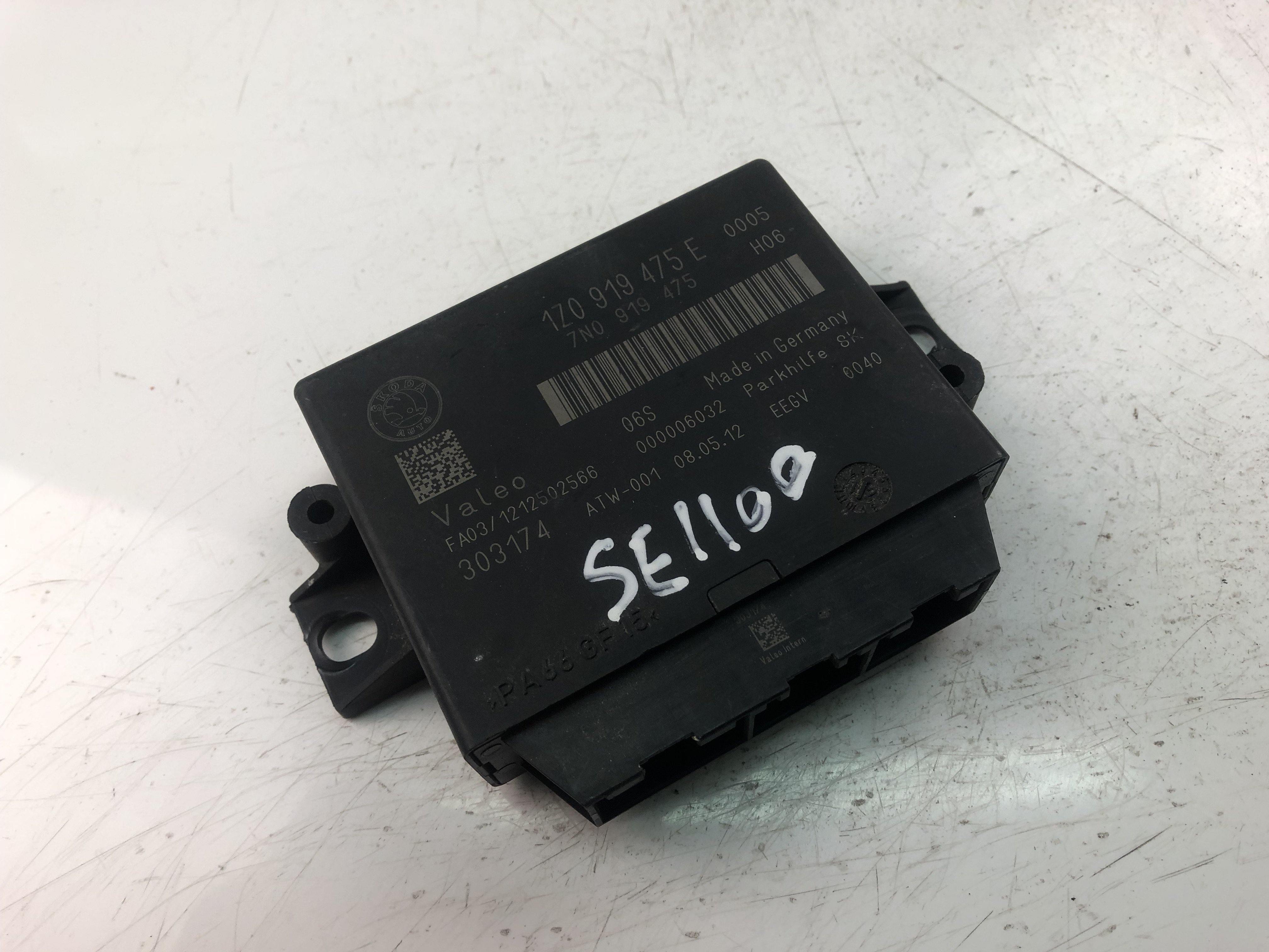 SKODA Octavia 2 generation (2004-2013) PDC Parking Distance Control Unit 1Z0919475E 23471192