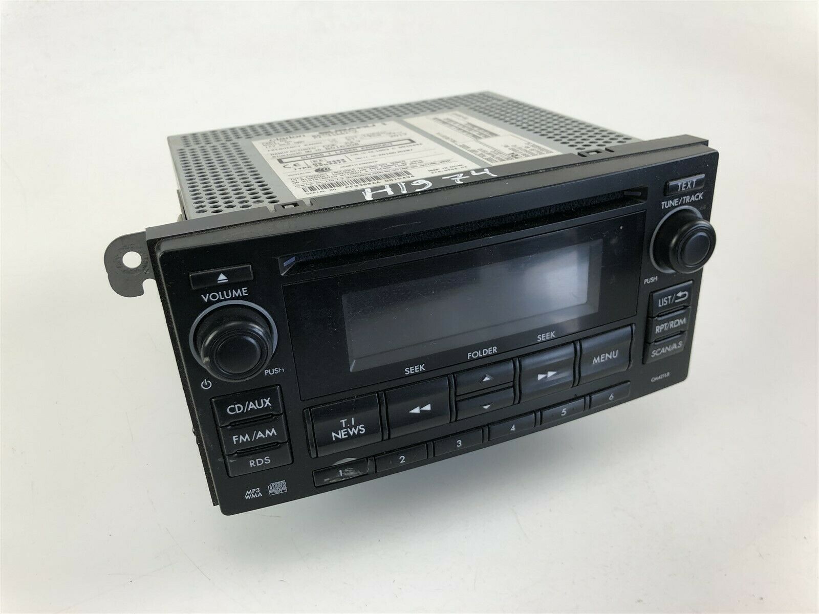 SUBARU XV 1 generation (2011-2017) Muzikos grotuvas be navigacijos 86201FJ420 24599439