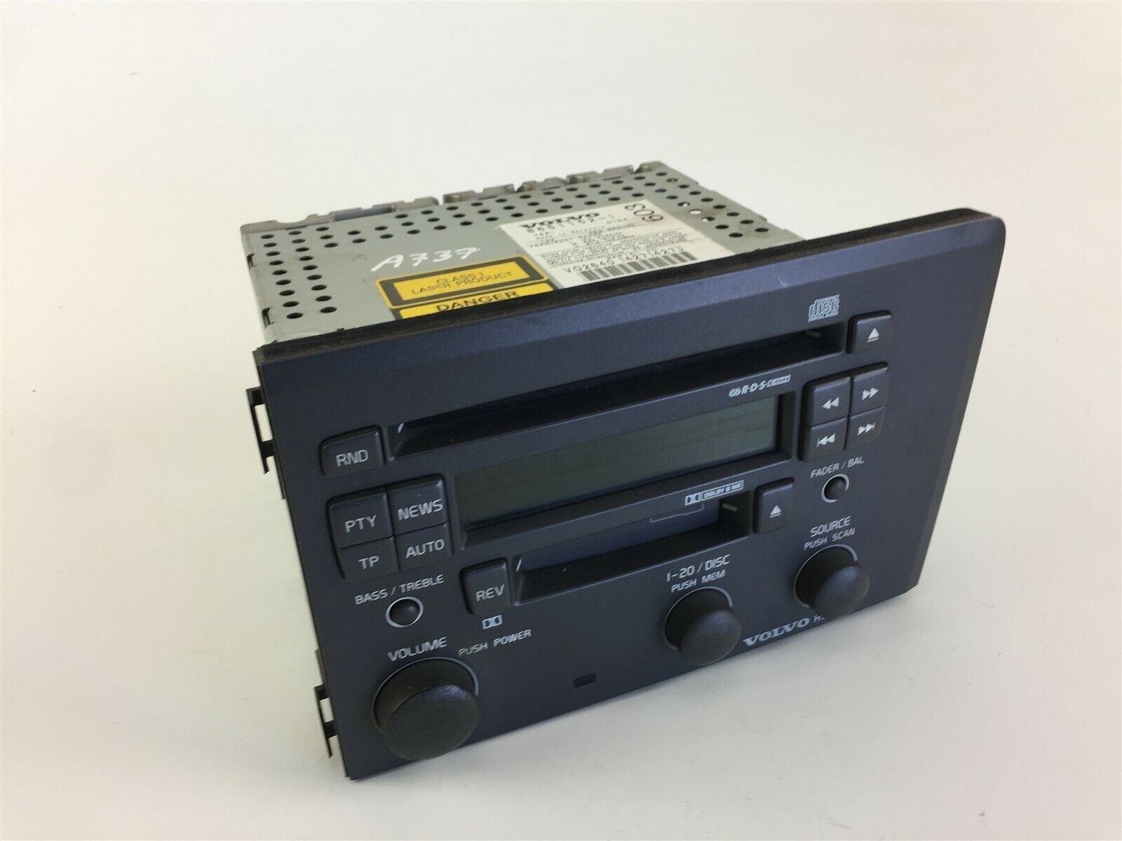 VOLVO S60 1 generation (2000-2009) Mūzikas atskaņotājs bez GPS/navigācijas 8651152 23436641